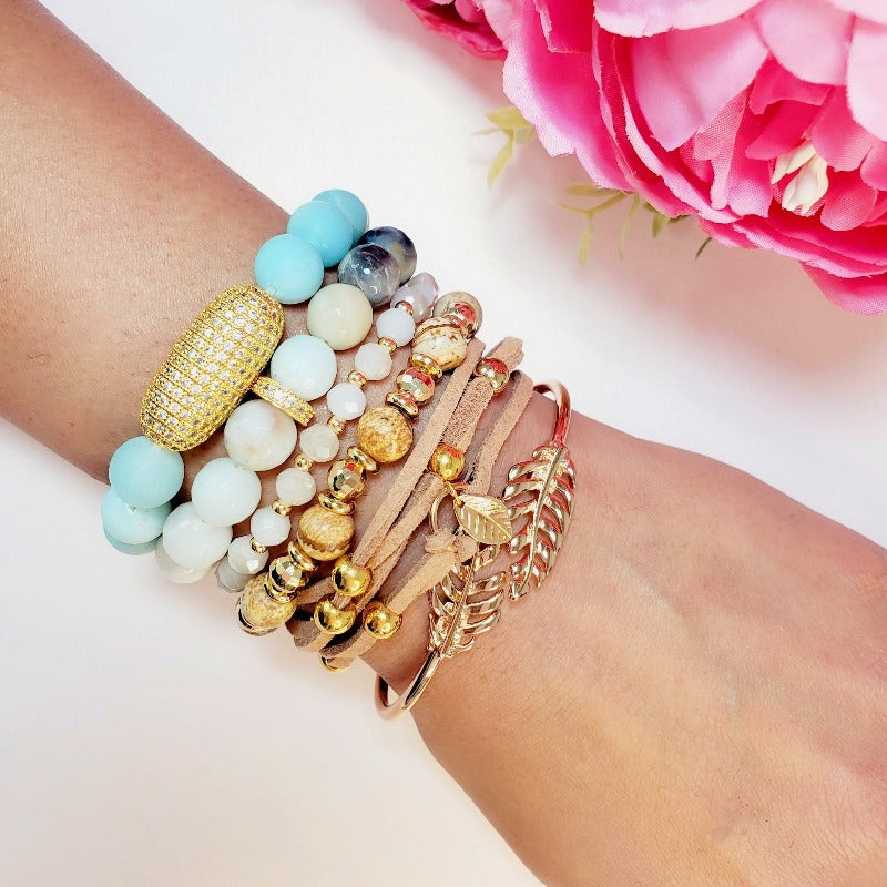 Boho Chic 6 piece Bracelet Set - Pretty Fab Things