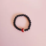 Pave Heart Black Bracelets freeshipping - Pretty Fab Things