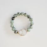 Minty Green Druzy 3 Piece Bracelet Set | Pretty Fab Things